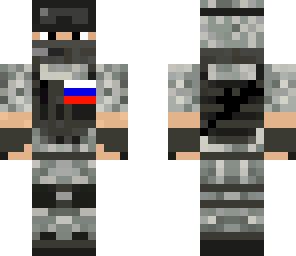 Russian Soldier FIX | Minecraft Skin