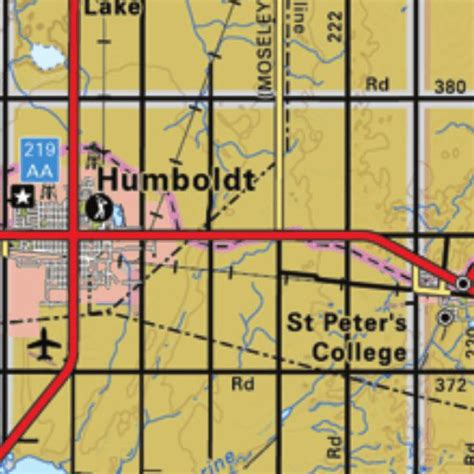 Map51 Humboldt - Saskatchewan Map by Backroad Mapbooks | Avenza Maps