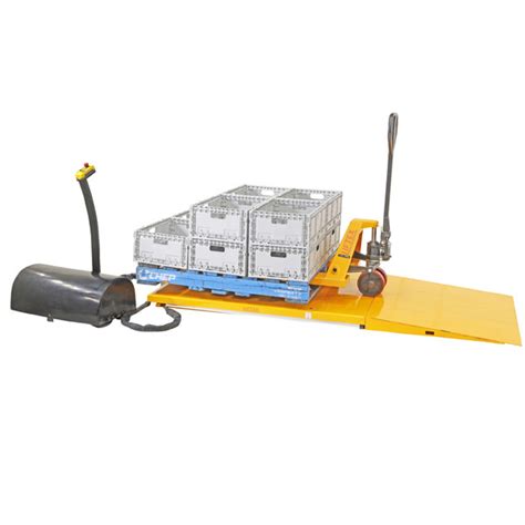 Low Profile Electric Pallet Lift Tables