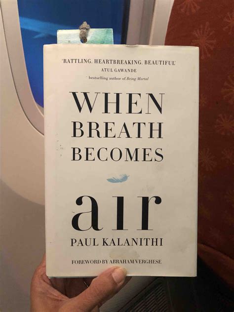 Book Review - When Breath Becomes Air by Paul Kalanithi - Ranjani Rao