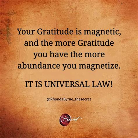 Rhonda Byrne on Instagram: “Gratitude is like a magnet; the more ...