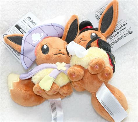 Pokemon Poke Center Eevee Original Japan Plush Halloween Circus Costume ...