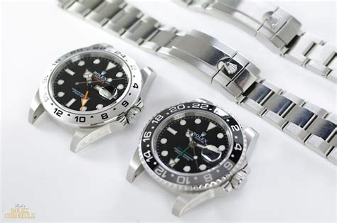 Rolex Model Comparison: Explorer II Vs GMT-Master II - Rob's Rolex Chronicle