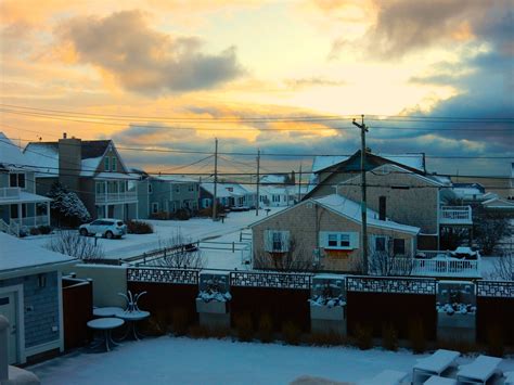 Narragansett RI in Winter