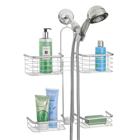 mDesign Metal Hanging Hose Shower Caddy | eBay