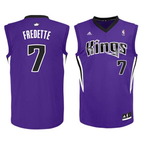 Mens Sacramento Kings Jimmer Fredette adidas Purple Replica Road Jersey ...