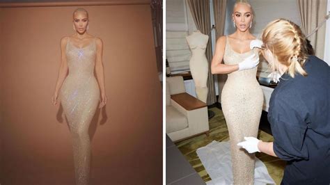 Kim Kardashian on Marilyn's iconic dress for Met 2022