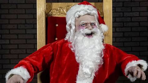 Santa Claus Animatronic Christmas Store Life Size Display - YouTube