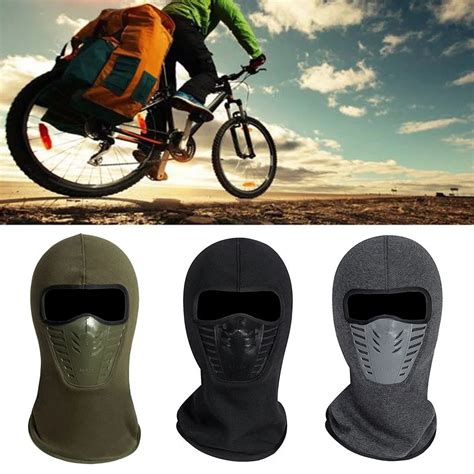 2017 Motorcycle Cycling Caps Hats Full Face Men Mask Balaclava Ski Outdoor Winter Masks Thermal ...