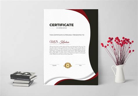 Modern Creative Certificate Design - Design Cuts