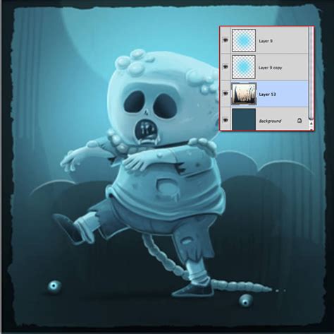 Create a Cute Zombie Illustration in Photoshop