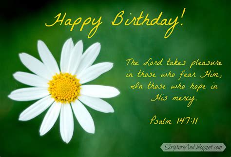 Scripture and ... : Free Birthday Images with Bible Verses