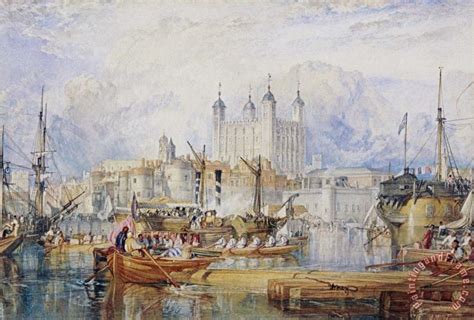 Joseph Mallord William Turner The Tower of London painting - The Tower of London print for sale