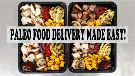 Paleo Food Delivery Made Easy - YouTube