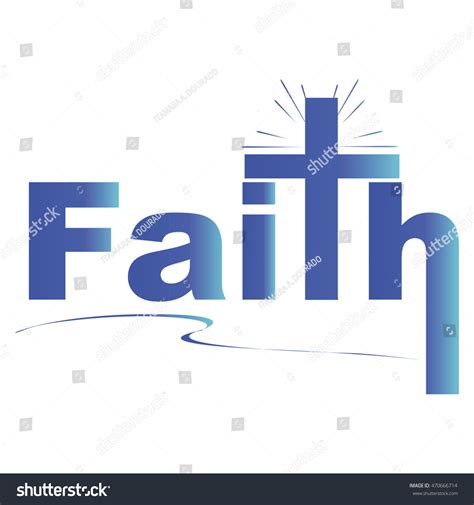 Faith Logo Cross Salvation Stock Vector (Royalty Free) 470666714 | Shutterstock