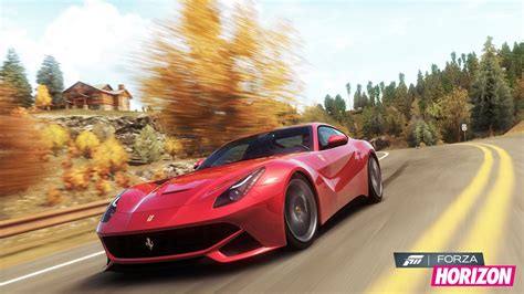 Video games cars Xbox 360 Ferrari F12 Berlinetta Forza Horizon ...