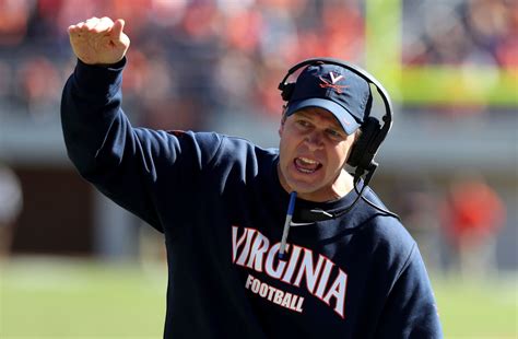 Bronco Mendenhall is tapping the brakes in second season with Virginia football - The Washington ...