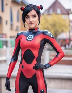 Miraculous Ladybug Cosplay. Face Swap. Insert Your Face ID:1104931