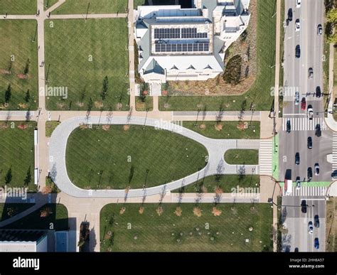 Aerial view of Washington University in St. Louis campus Stock Photo - Alamy