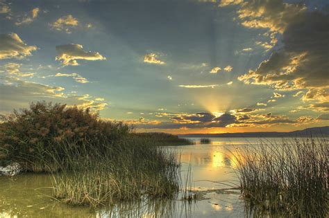 Utah Lake Sunset Photograph by Dean Johnson | Fine Art America