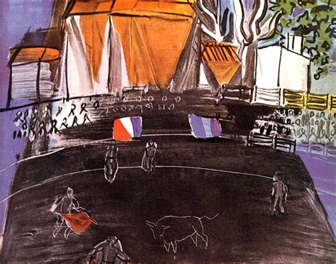 The Bullfight, 1949 - Raoul Dufy - WikiArt.org