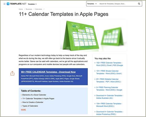 Free Printable Calendar Templates Microsoft Word - Resume Example Gallery