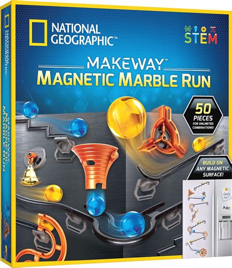 NATIONAL GEOGRAPHIC Magnetic Marble Run - STEM Building Set in Nepal at NPR 10150, Rating: 5