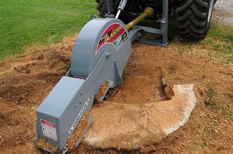 Tractor-mounted stump grinder - 3P34 - baumalight - PTO-driven