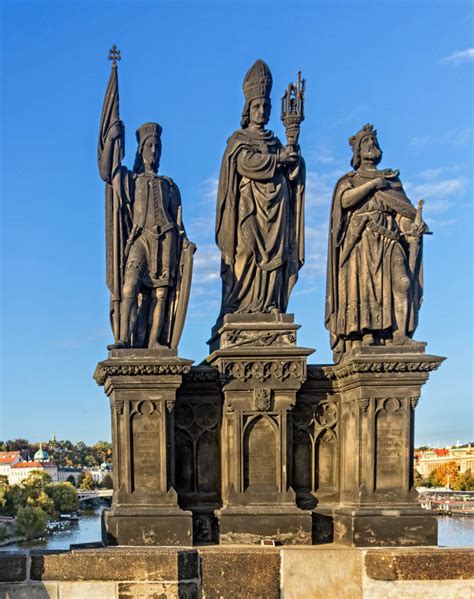 Statues on Charles Bridge - David Beifeld Photography