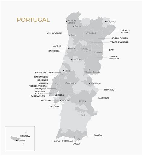 Printable Portugal Cities Map – Free download and print for you.