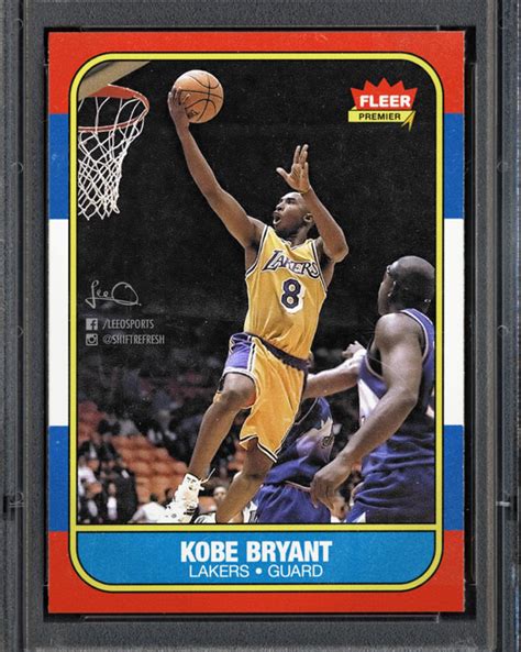 Kobe Bryant Fleer '86 Rookie Card by skythlee on DeviantArt