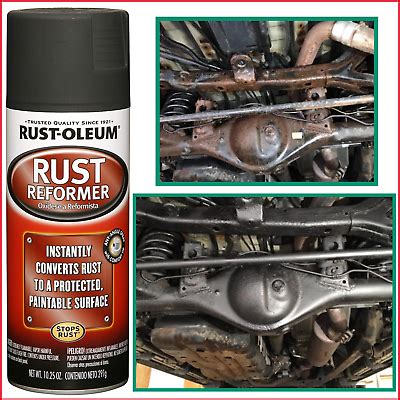 Rust-Oleum Stops Rust Converter Rust Reformer Spray Flat Black Finish 10oz | eBay