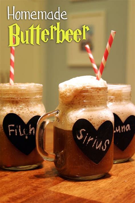 Recipe Welcome to Hogsmeade: Homemade Butterbeer - DesignLively ...