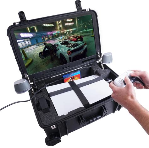 PlayStation 5 Portable Gaming Station with Built-in Monitor - Case Club