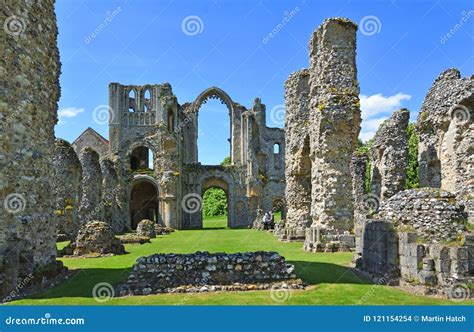 The Remains of Castle Acre Priory Norfolk Editorial Stock Image - Image of arch, format: 121154254