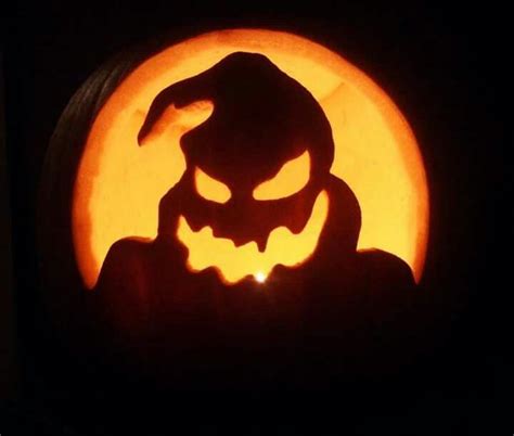 Nightmare before Christmas jack o lantern | Oogie boogie pumpkin ...