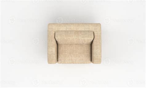 Single Sofa Chair Top View furniture 3D Rendering 3504991 Stock Photo at Vecteezy