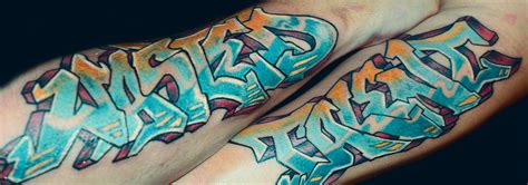 Tattoo Font Graffiti