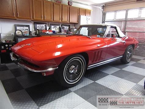 TheVetteNet.com - 1965 Corvette Convertible Red