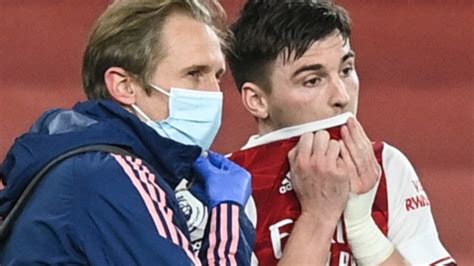 Arsenal star Kieran Tierney ruled out for up to six weeks with knee ...