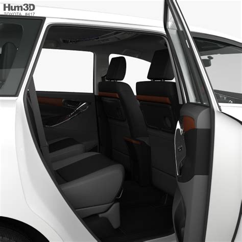 Toyota Innova with HQ interior 2019 3D model - Vehicles on Hum3D