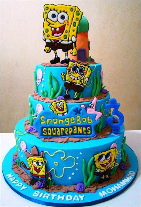 Spongebob Cake Designs + tutorials | Sugar Geek Show