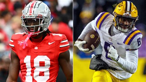 Marvin Harrison Jr. vs. Malik Nabers stats: Can LSU receiver jump O...