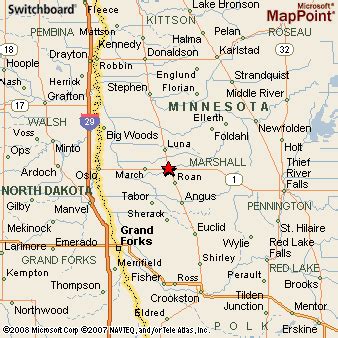 Warren, Minnesota Area Map & More