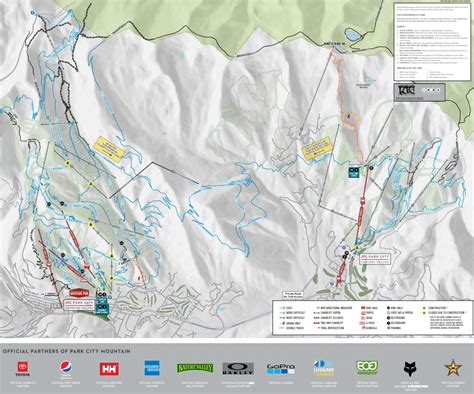 Park City Mountain Resort Map and Brochure (2022 - 2024 ...