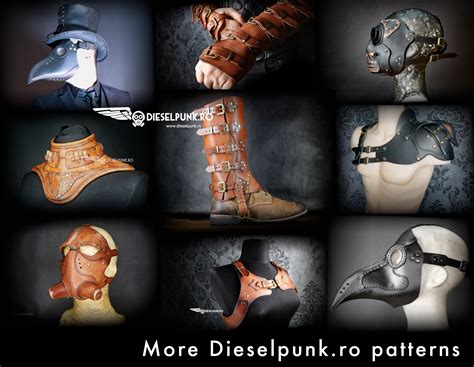 Plague Doctor Mask Pattern - DIY Pattern - Pdf Download - Video Tutorial