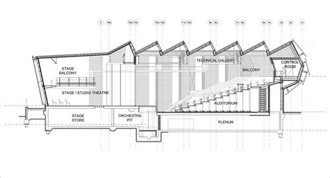 Gallery - Princess Alexandra Auditorium / Associated Architects LLP - 20 Auditorium Plan ...