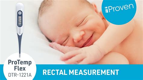 How to check your baby's rectal temperature safely - iProven ProTemp ...