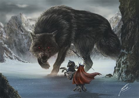 Fenrir Odin