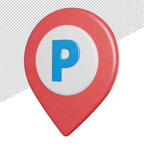 Premium PSD | Parking center location